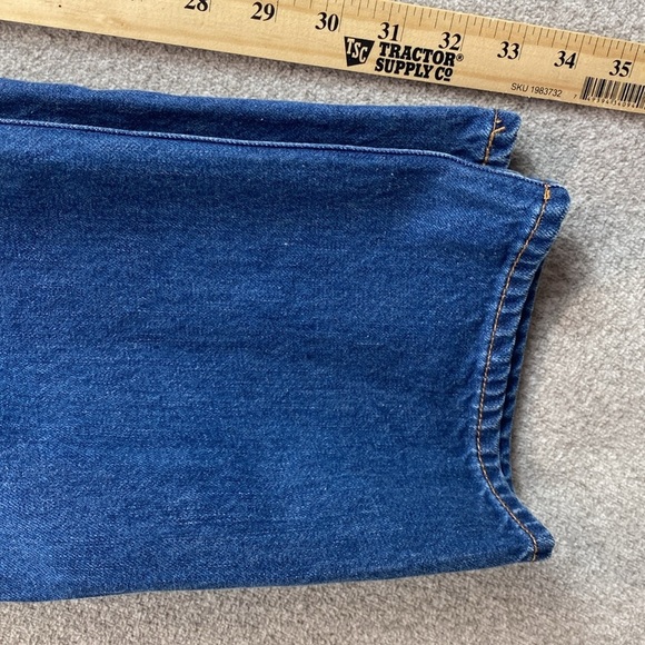 Gap standard taper jeans mens 35x34 factory fade cotton - Picture 10 of 11